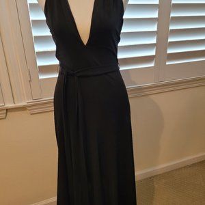 Black Summer Evening Dress